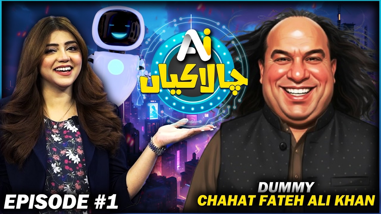 Dummy Chahat Fateh Ali Khan in AI Chalakiyan with Irza Khna | Episode #1