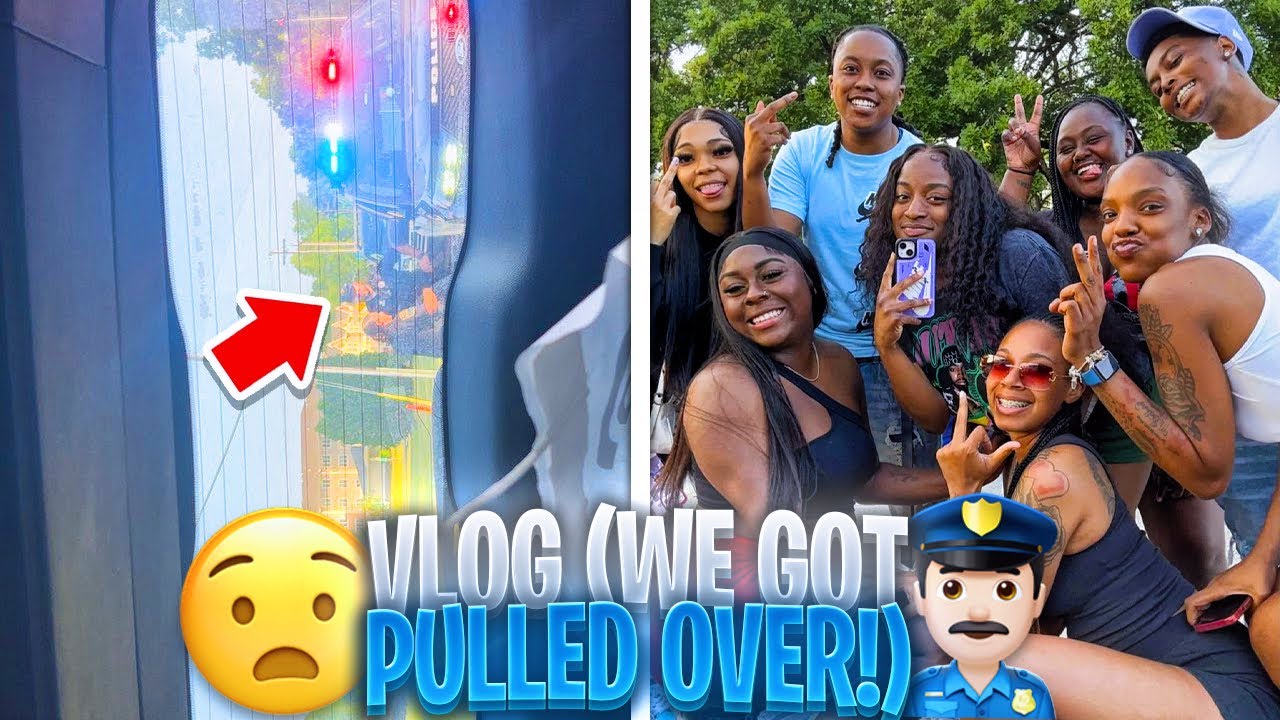 WE GOT PULLED OVER?😧 ( Cookout, BTS of Photoshoot + More)