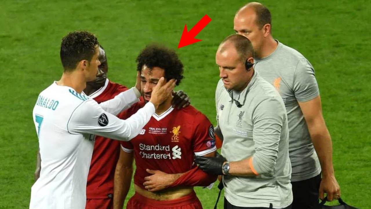 Mohammed Salah Injury | Real Madrid vs Liverpool |