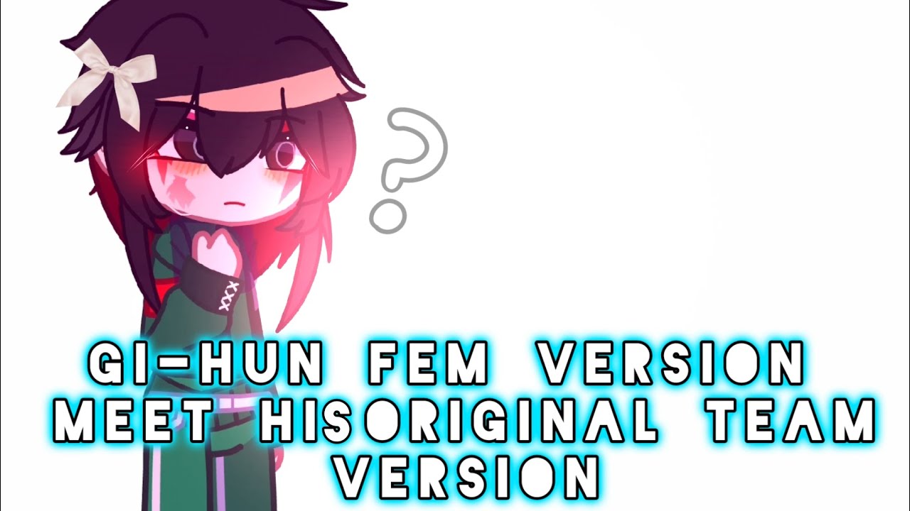 Gi-hun fem version meet his original team version ~ | squid game 2 | squid game swap gender AU| 457!