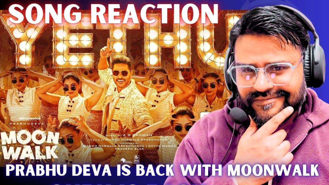 Moonwalk - Yethu Video Song reaction  | AR Rahman | Prabhudeva | BINDAAS BHARTII