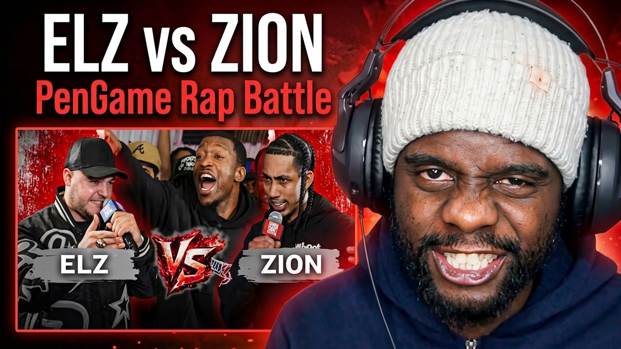 СОМНИТЕЛЬНЫЙ БАТТЛ? | ELZ против ZION | Рэп-баттл PenGame | РЕАКЦИЯ | @Kayrond