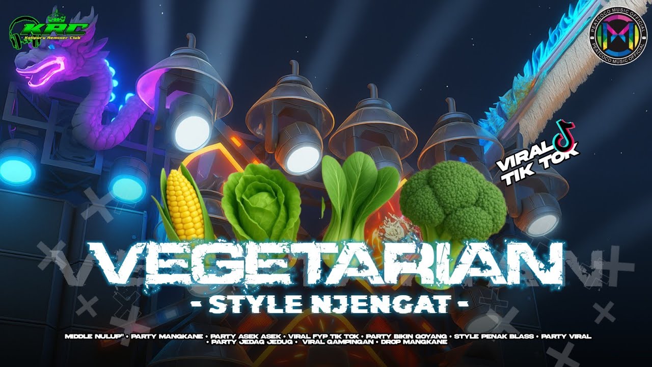 DJ PARTY STYLE NJENGAT VEGETARIAN  MELODY YANG LAGI VIRAL DI TIK TOK🔥🔥🔥