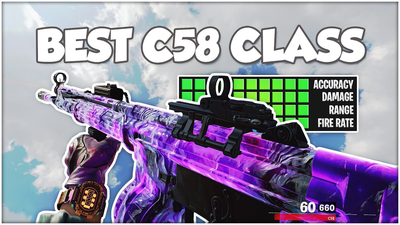 This is the Best C58 Class in Black Ops Cold War Zombies!