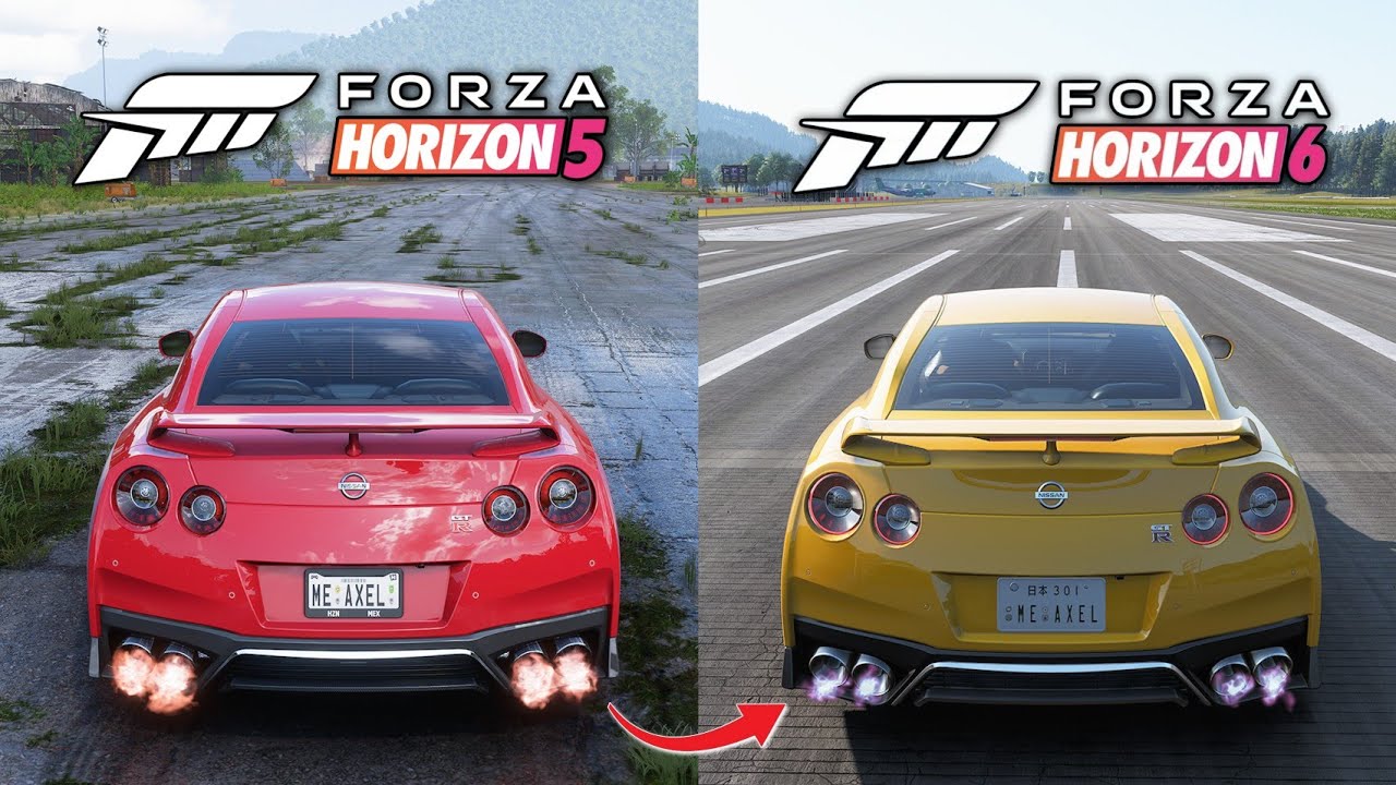 New Anti-Lag Sound! Forza Horizon 6 vs Forza Horizon 5 Sound Comparison
