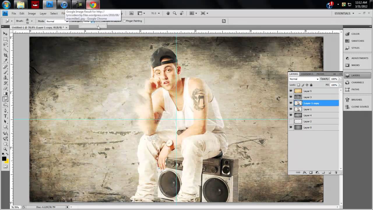 Speed Art | Mac Miller Desktop BG