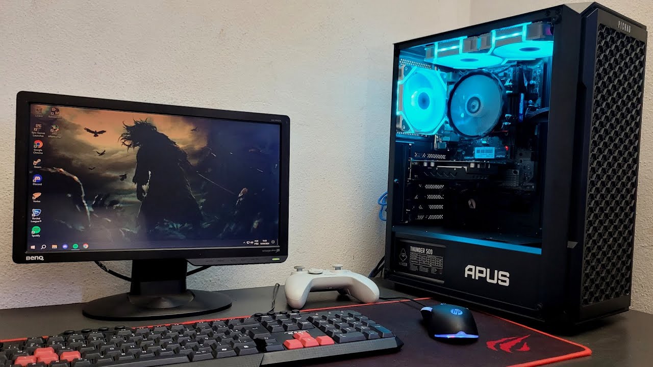 Tunando o PC Gamer do Meu Irmão com processador, fans e memórias Mancer Dantalion