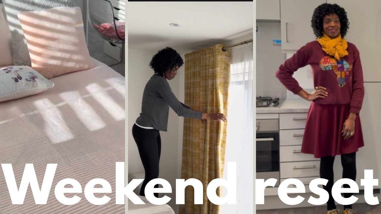 Visitors are gone and routines are back to normal | Prepping new wig | what I wore to church |