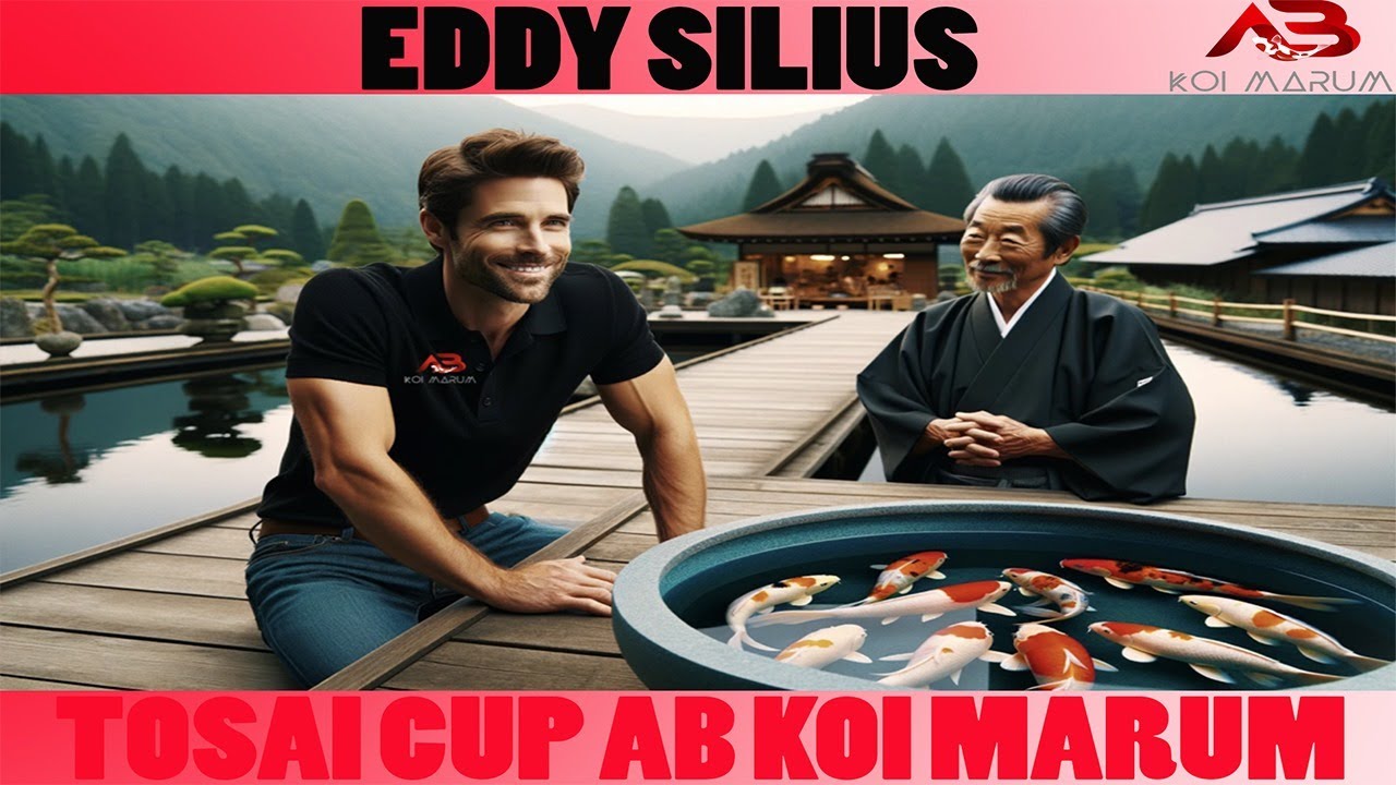 Op bezoek bij AB Koi Marum Challenger Eddy Silius: enorme vijver en mooie groei