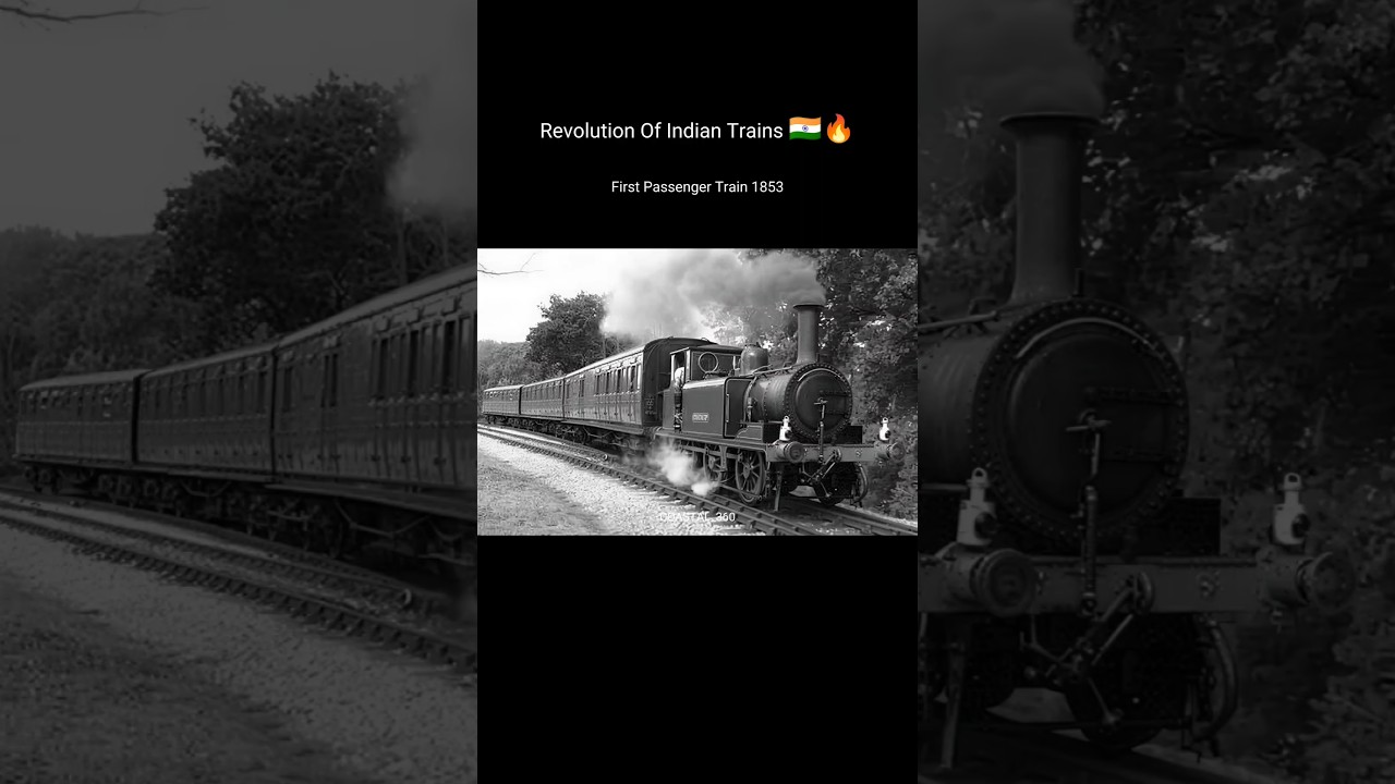 Unbelievable Evolution Of Indian Trains  #indianrailways