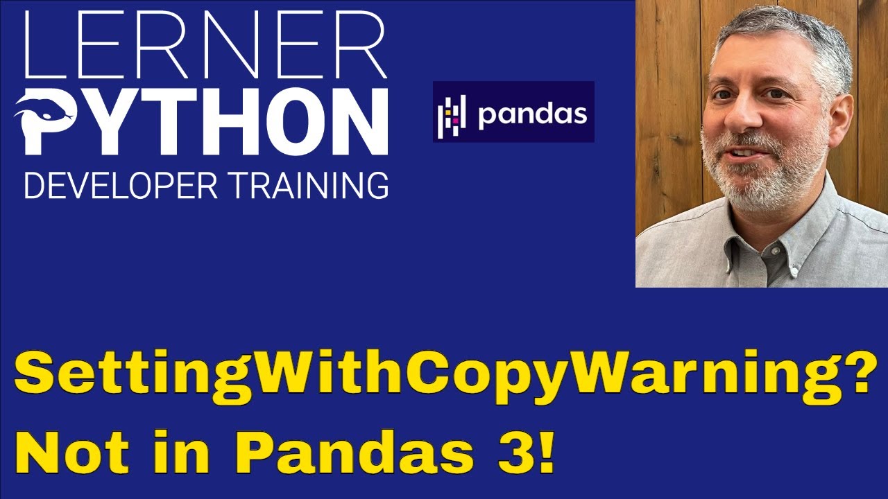 SettingWithCopyWarning? В pandas 3 это не так, благодаря механизму 