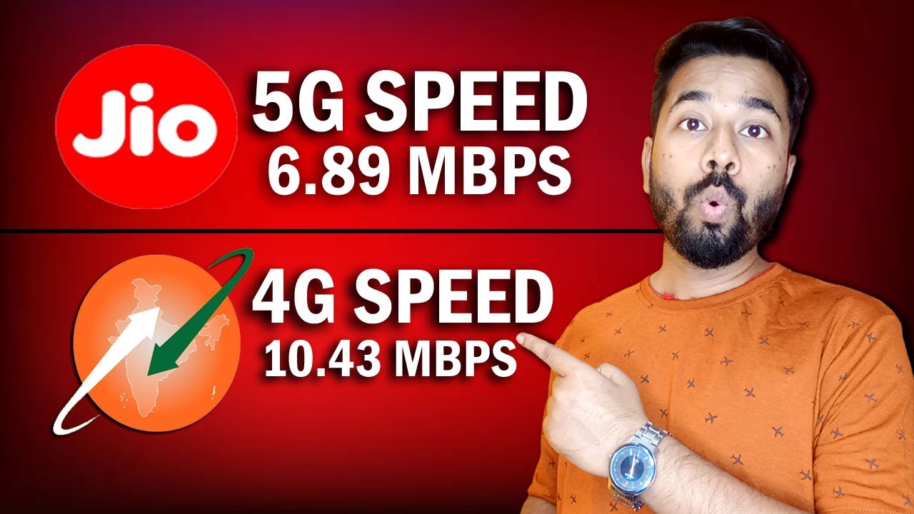 TRAI Report : Jio 5G speed 6 mbps & BSNL 4G Speed 10 mbps #bsnl #telecomnews