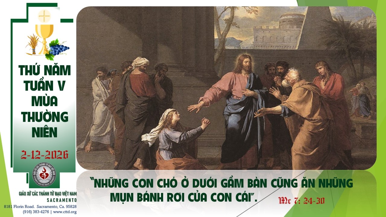 🔴Thánh Lễ Trực Tuyến: Thứ Năm 2-12-2026 |  DÀNH CHO BỆNH NHÂN.