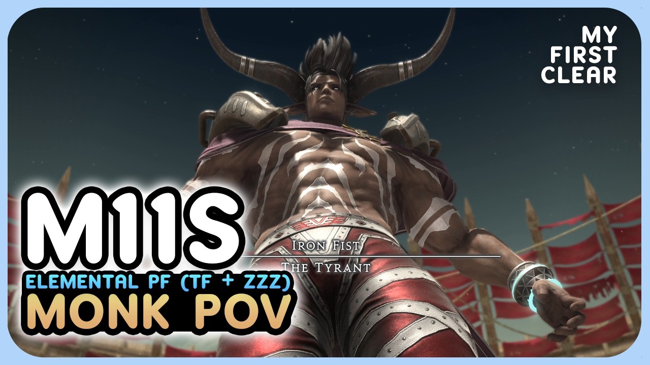 FFXIV Arcadion M11S AAC Heavyweight Tier M11 (Savage) First Clear | MNK POV | Patch 7.4