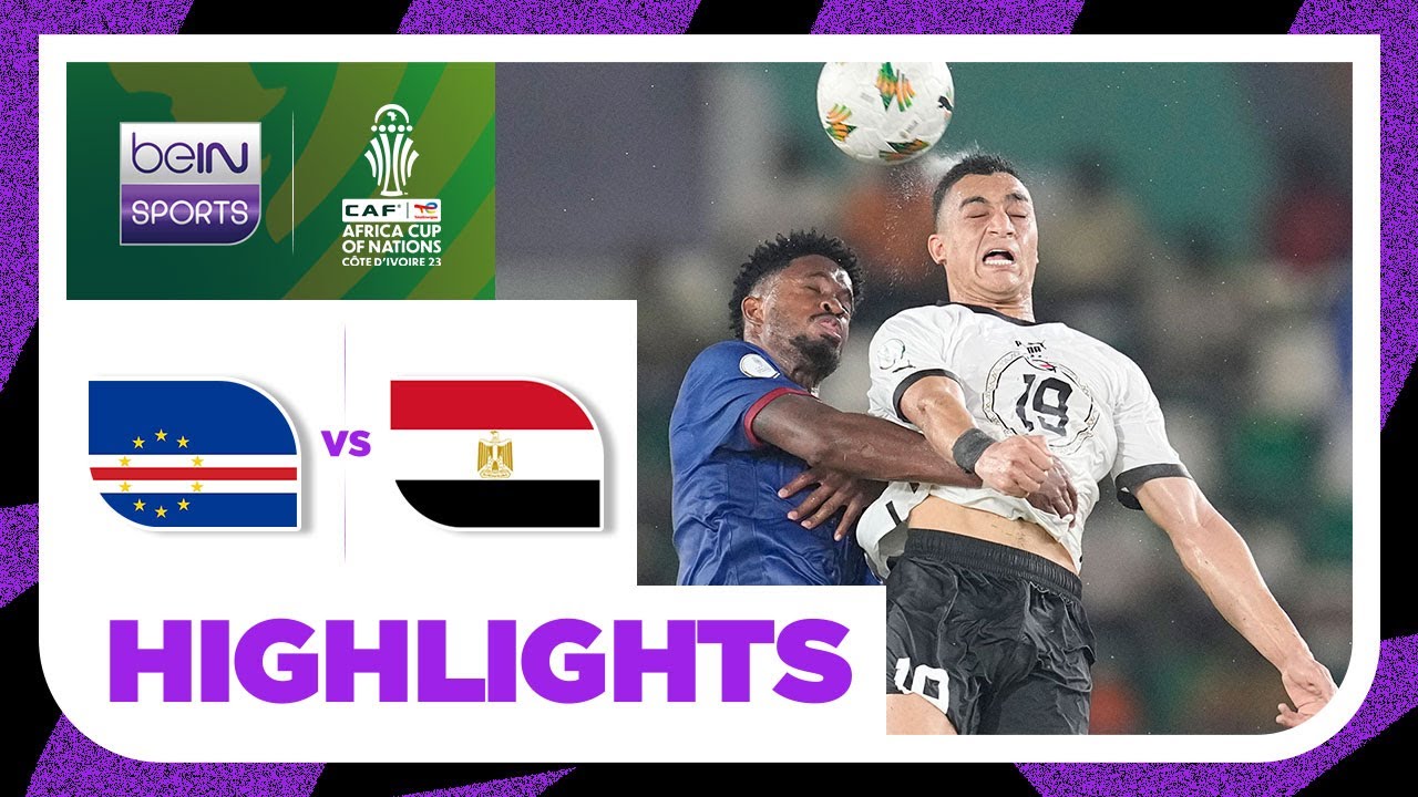 Cape Verde v Egypt | AFCON 2023 | Match Highlights