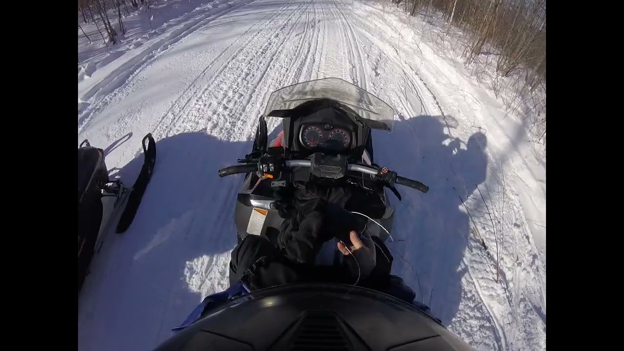 snowmobiling around Rumford maine 2/2/2026