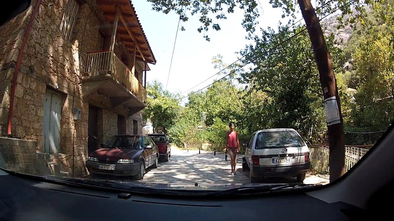 Kato Zachlorou (&Kappa;ά&tau;&omega; &Zeta;&alpha;&chi;&lambda;&omega;&rho;&omicron;ύ), Achaea, Greece - onboard camera