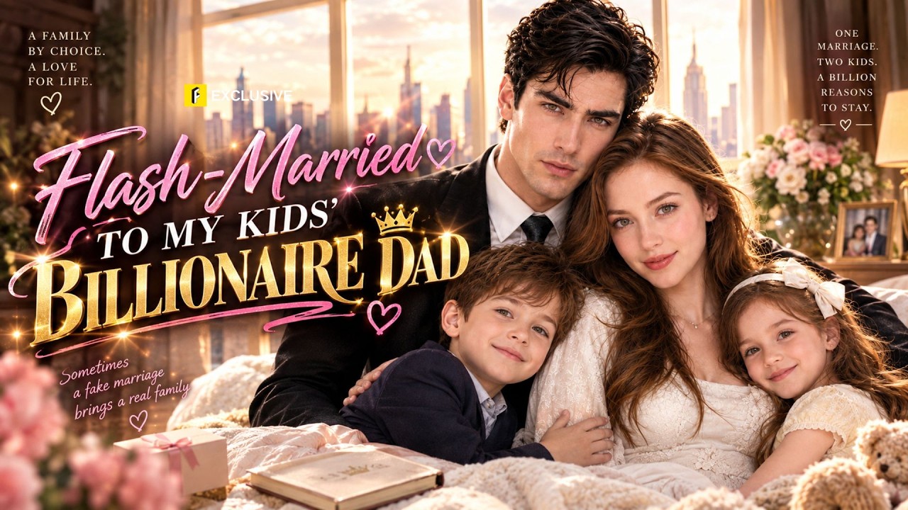 【Flash-Married to My Kids' Billionaire Dad】She Married Poor Driver&mdash;He Was Her Twins&rsquo; Dad💘#flickreels