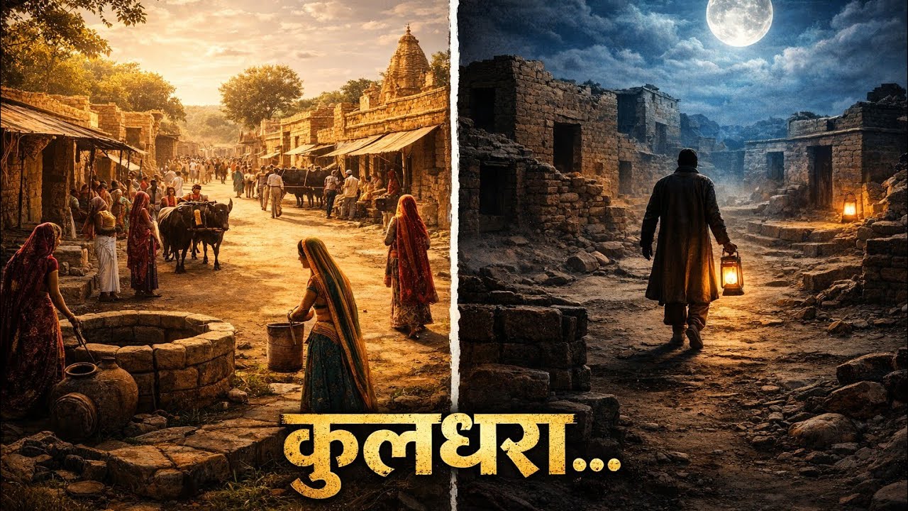 झपाटलेल्या गावाची गोष्ट!! || Kuldhara Village Story In Marathi 