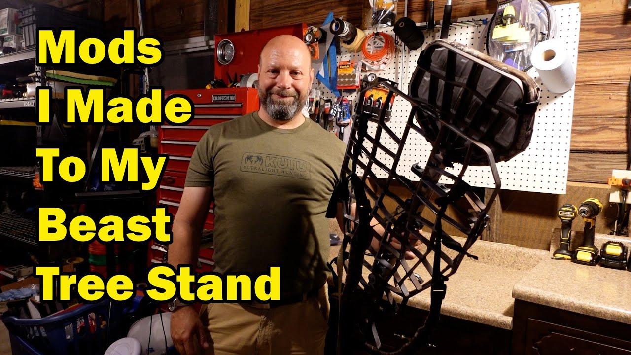 Modifications I Have Made To My Beast Gear Tree Stand And Other Stands