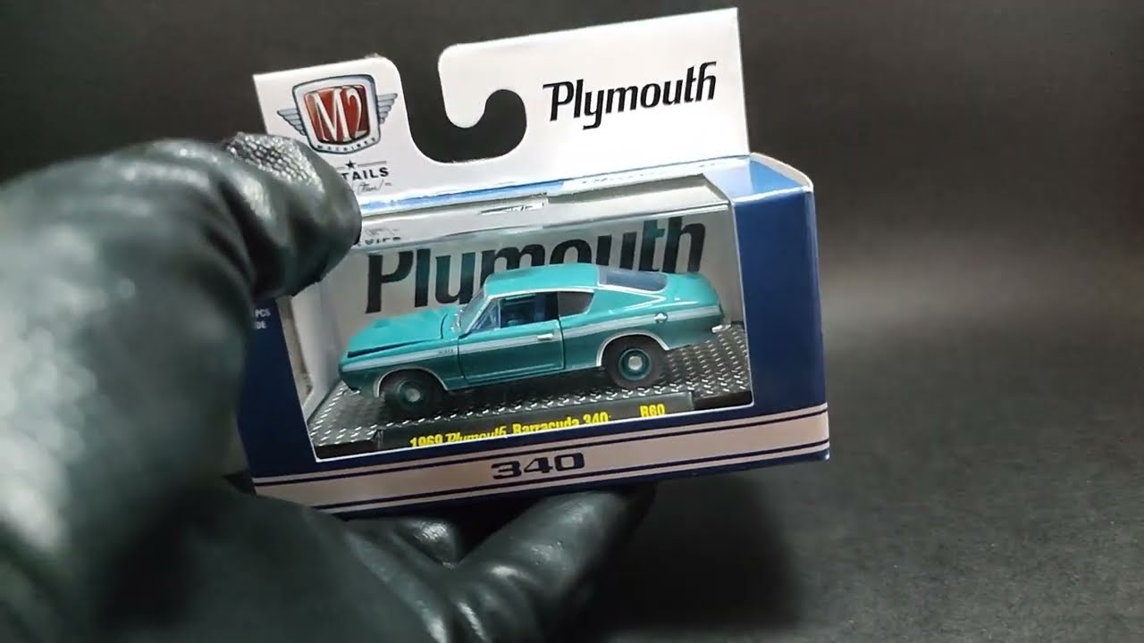 M2 Machines Plymouth Barracuda 340