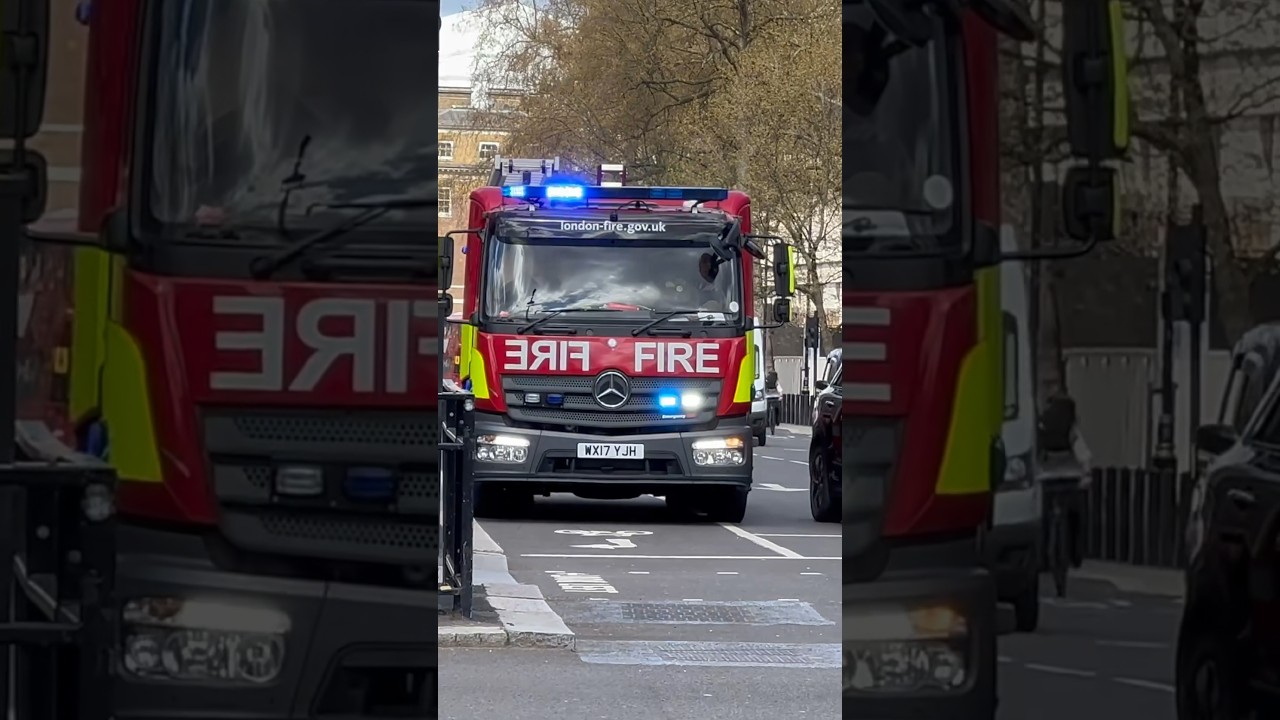 London Fire Brigade responding