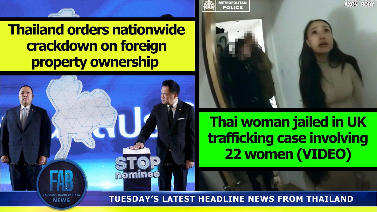 VERY LATEST NEWS FROM THAILAND in English (20 October 2026) from Fabulous Radio Pattaya