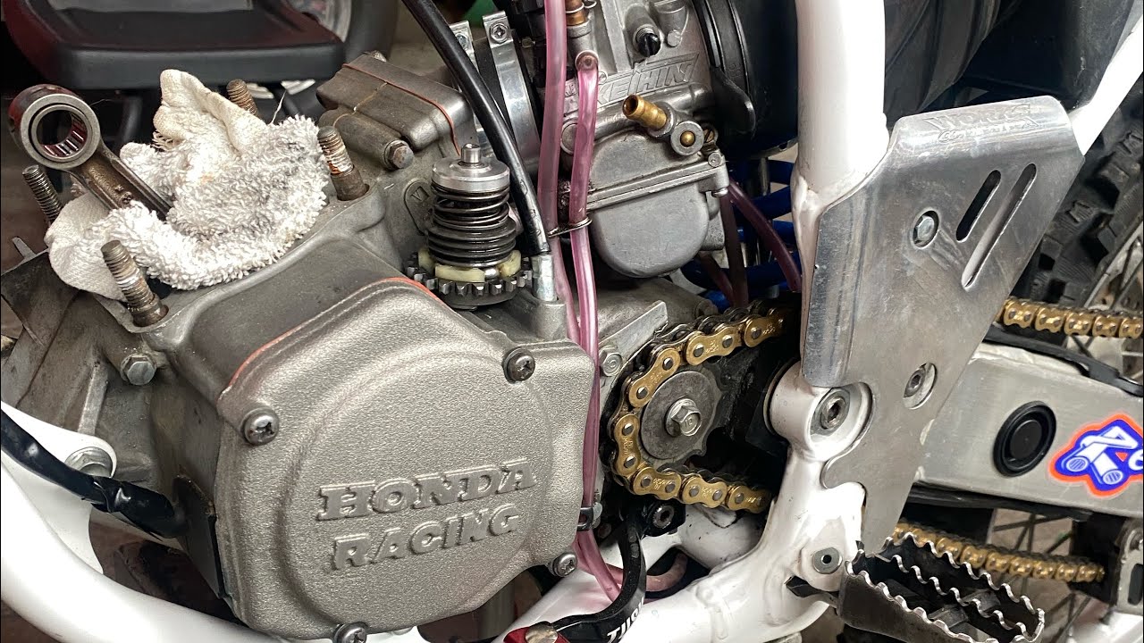 Honda CR125 Power Valve Governor Mod For Keihin PWK Airstriker 38mm Carburetor - Shim Installation