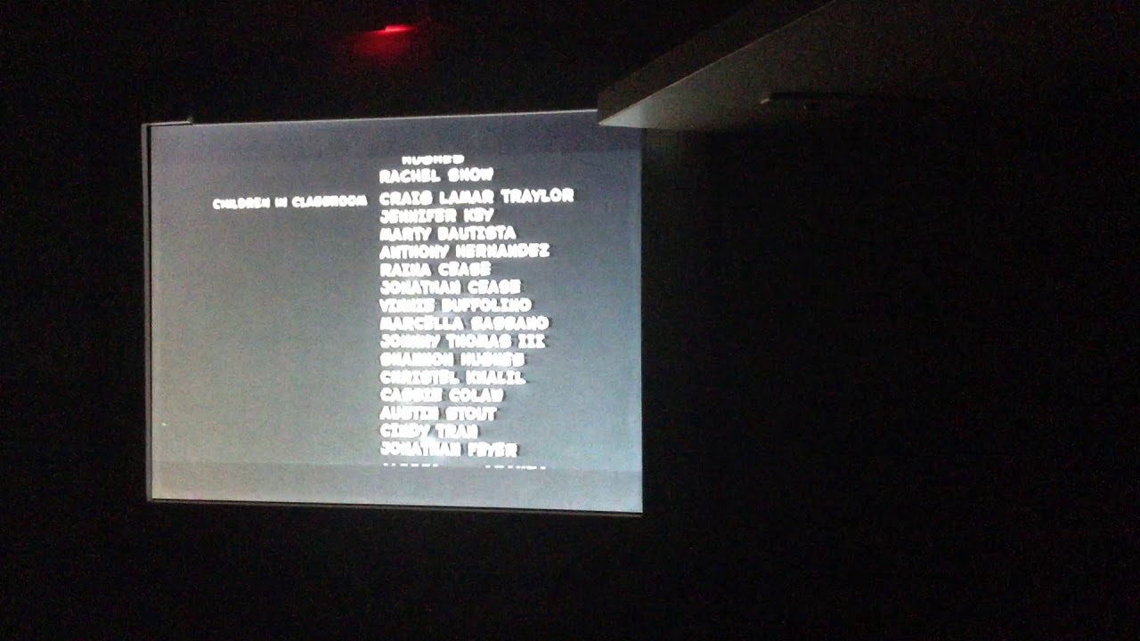 Closing to Matilda VHS 1996