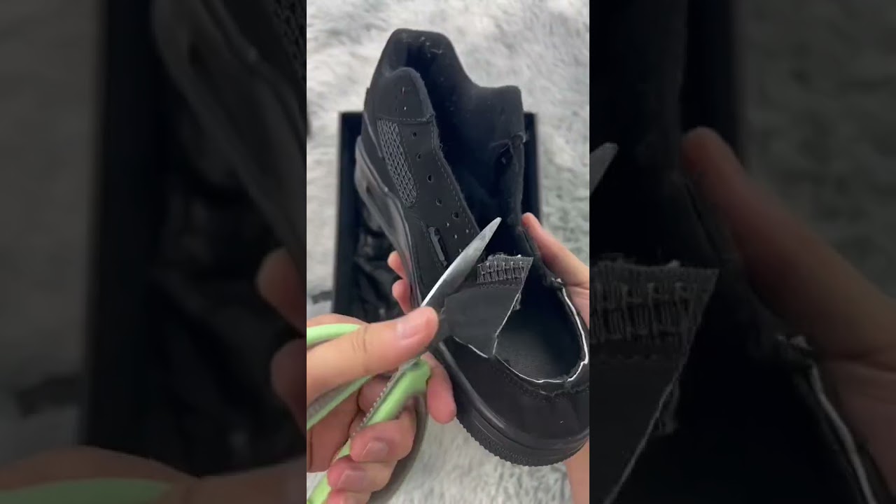 Destroying My Jordan 4s Black Cats🤯 #sneakers #review #nike #sneakerhead #freshkicks #kicks