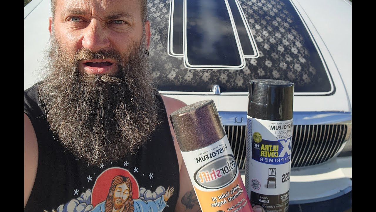 How I did a lace panel paint job using ONLY spray paint on my 92 Buick Roadmaster Estate
