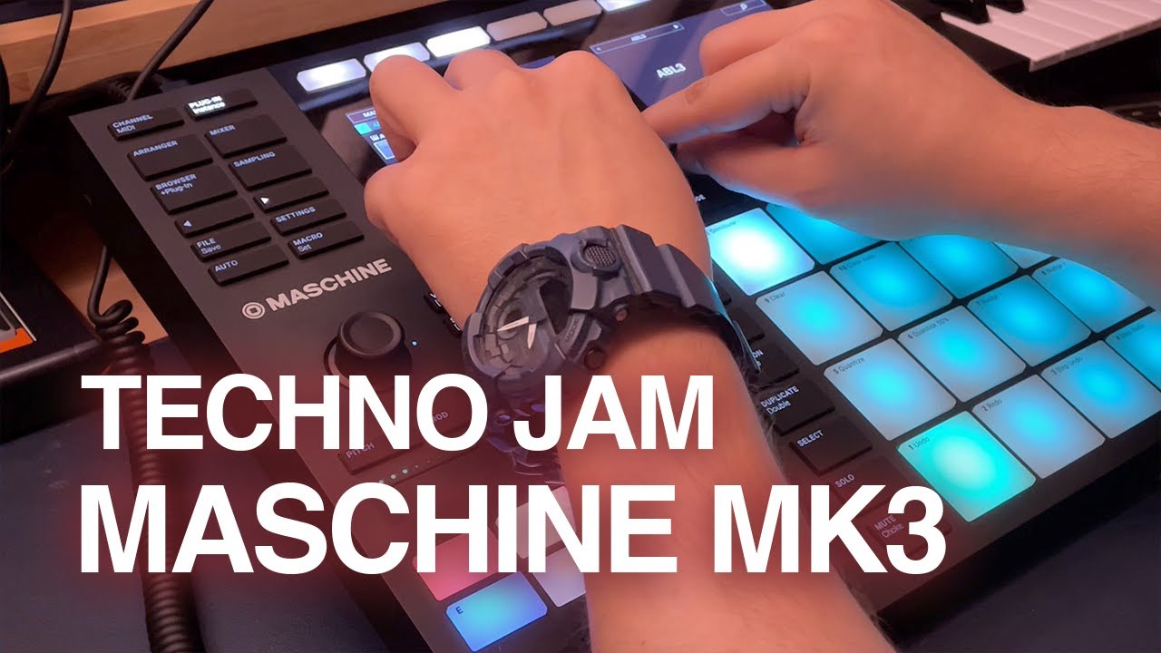 MASCHINE MK3 Acid Techno Jam