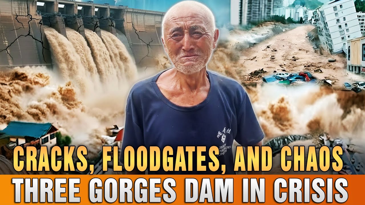 China Opens All Three Gorges Dam Gates &mdash; Downstream Villages Swept Away