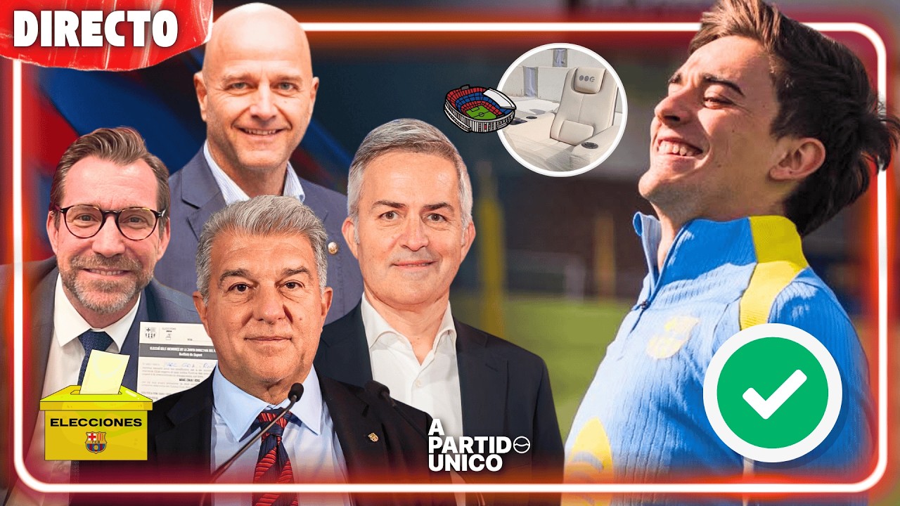 🔴 ELECCIONES BARÇA: NOVEDADES | GAVI ¡Con el GRUPO! | PREVIA LEVANTE