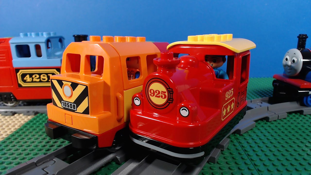 LEGO Duplo Cargo and Steam Trains