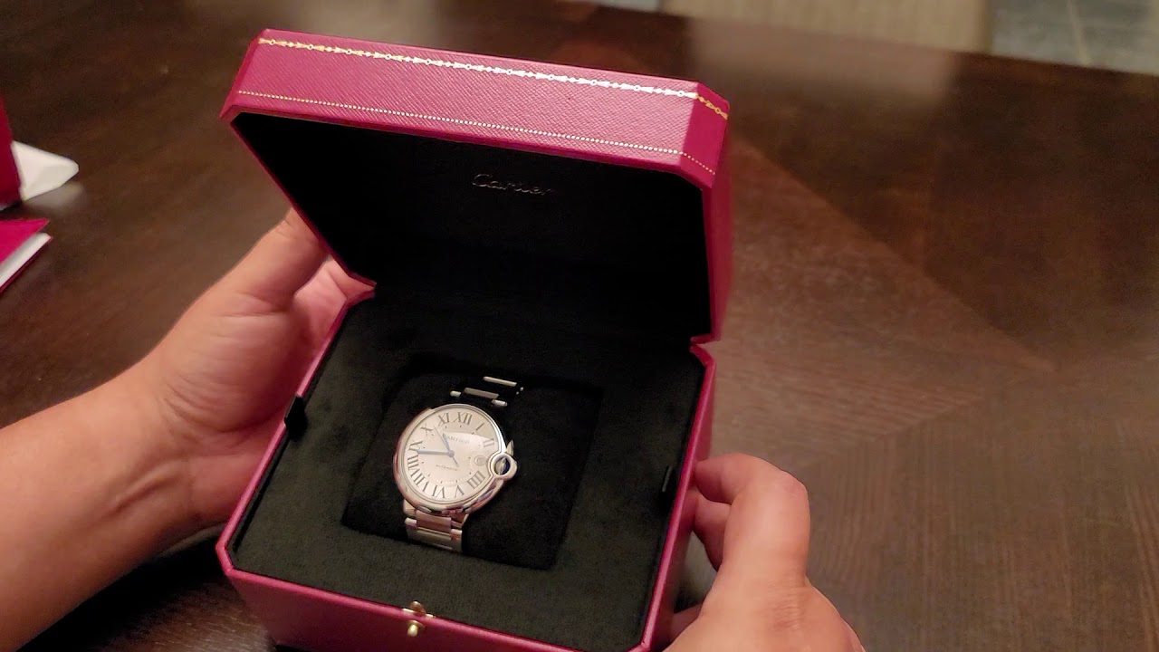 Cartier Ballon Bleu 42mm Unboxing 2020