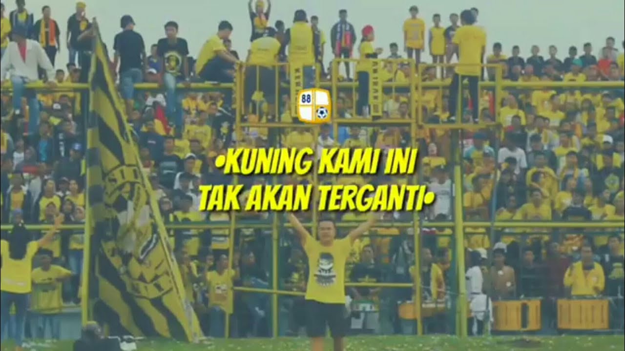 Lirik lagu Kuning Kami Ini Tak Akan Terganti||Chant.Barito Putra