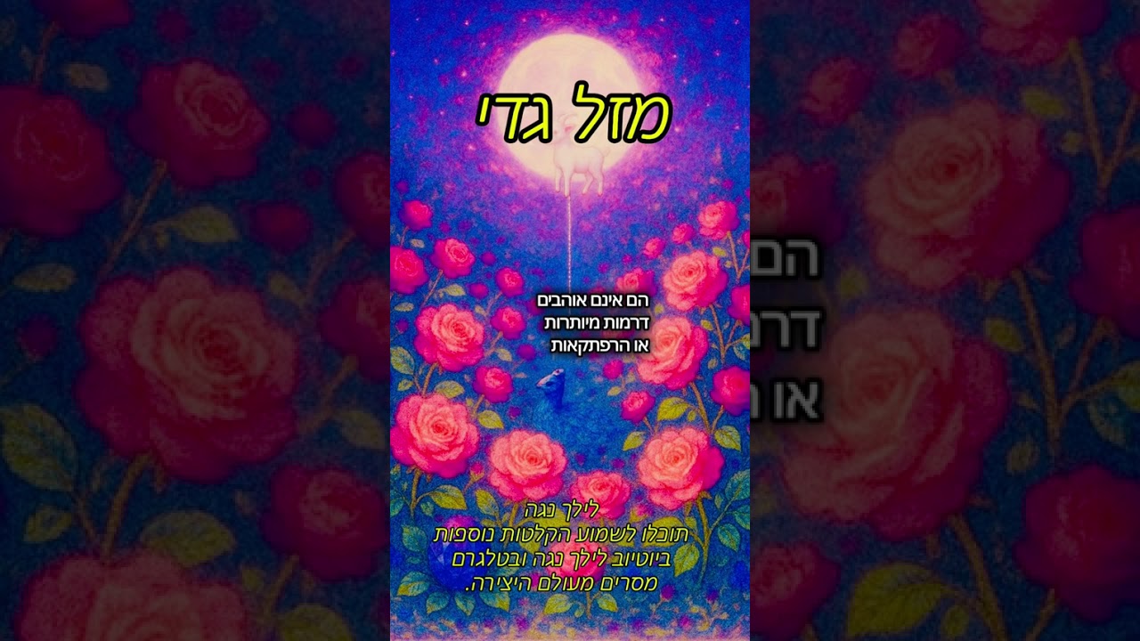 מזל גדי.