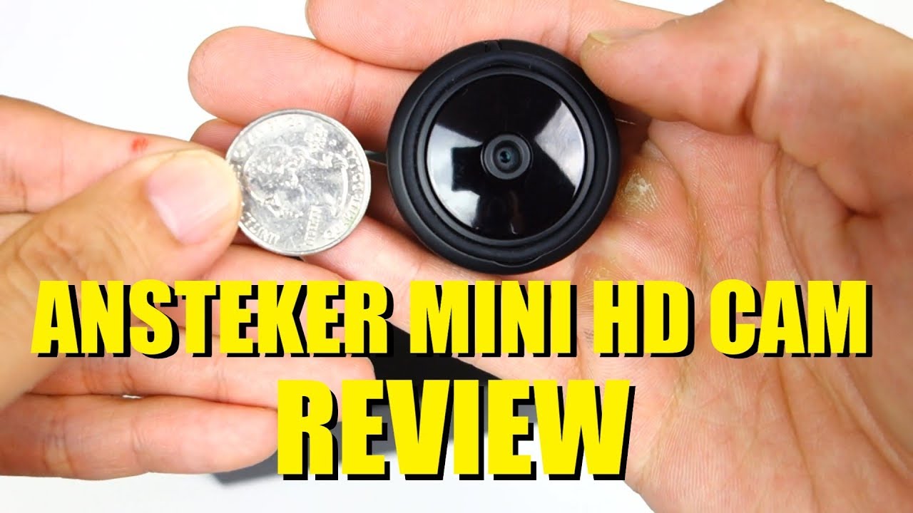 Обзор скрытой беспроводной мини-камеры Ansteker Wi-Fi HD 1080P