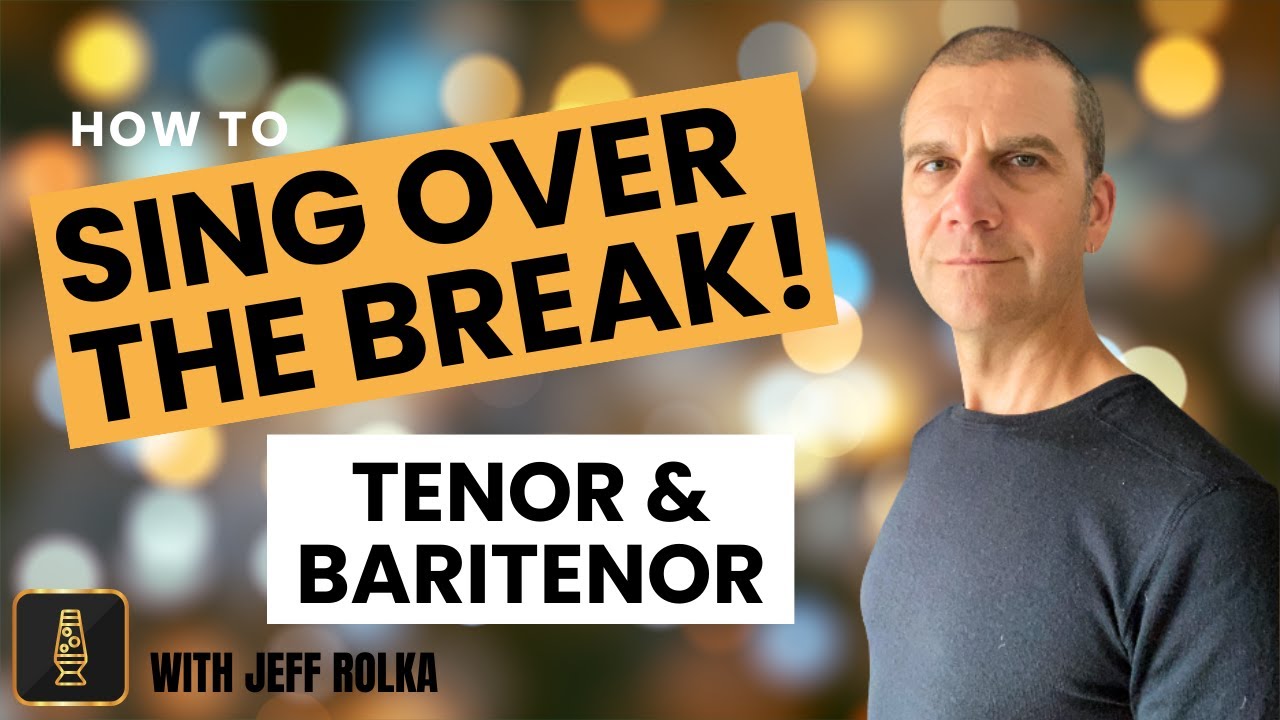 How to Sing High Notes - How to Sing Over the Break - Tenor & Baritenor #vocaltechnique #vocaltips