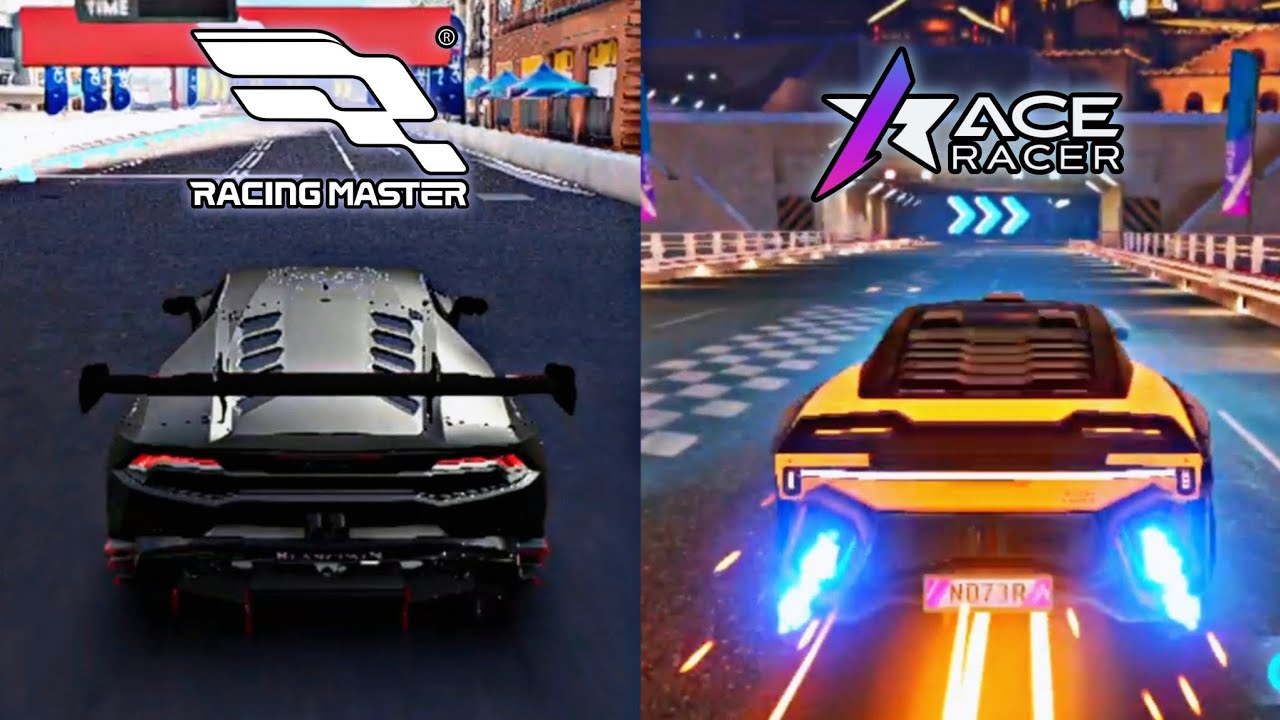 「BEST RACING GAME」 Racing Master vs Ace Racer [Comparison]