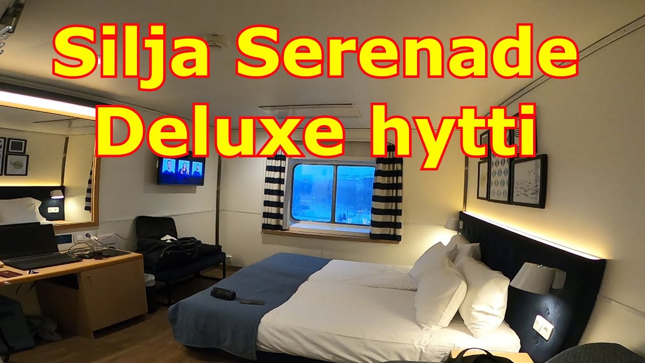 Silja Serenade Deluxe hytti Kannella 11