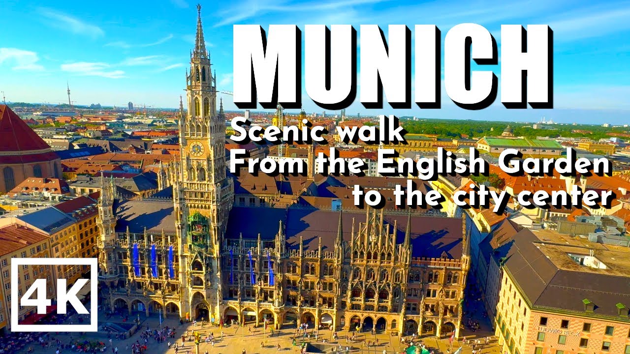 Munich, Germany: SCENIC WALK - with captions