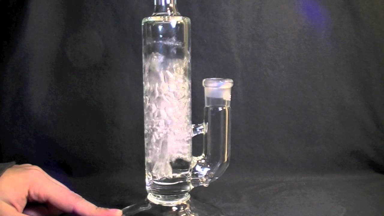 Stone Glass Works - Straight Tube Waffle Perc - V2 - TheDabLab.com