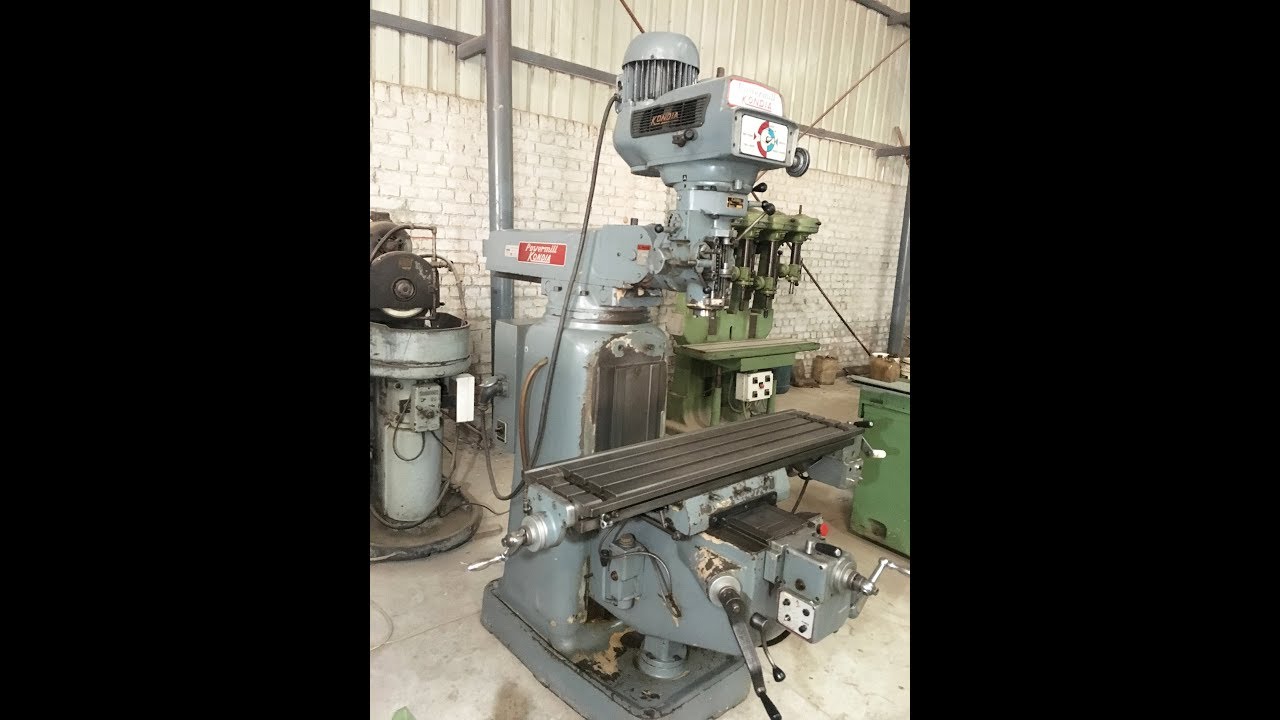 Vertical Milling - Kondia Powermill FV1
