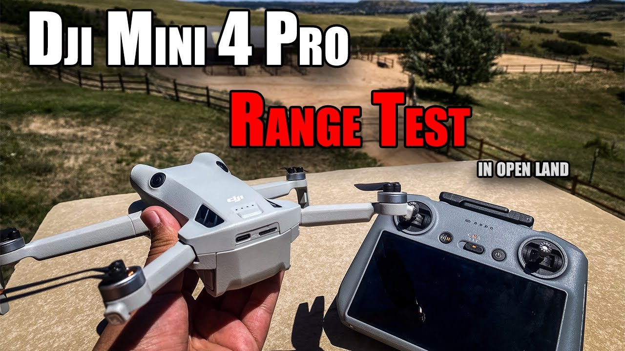 DJI MINI 4 PRO | RANGE TEST | HOW FAR WILL IT GO? | STOCK BATTERY