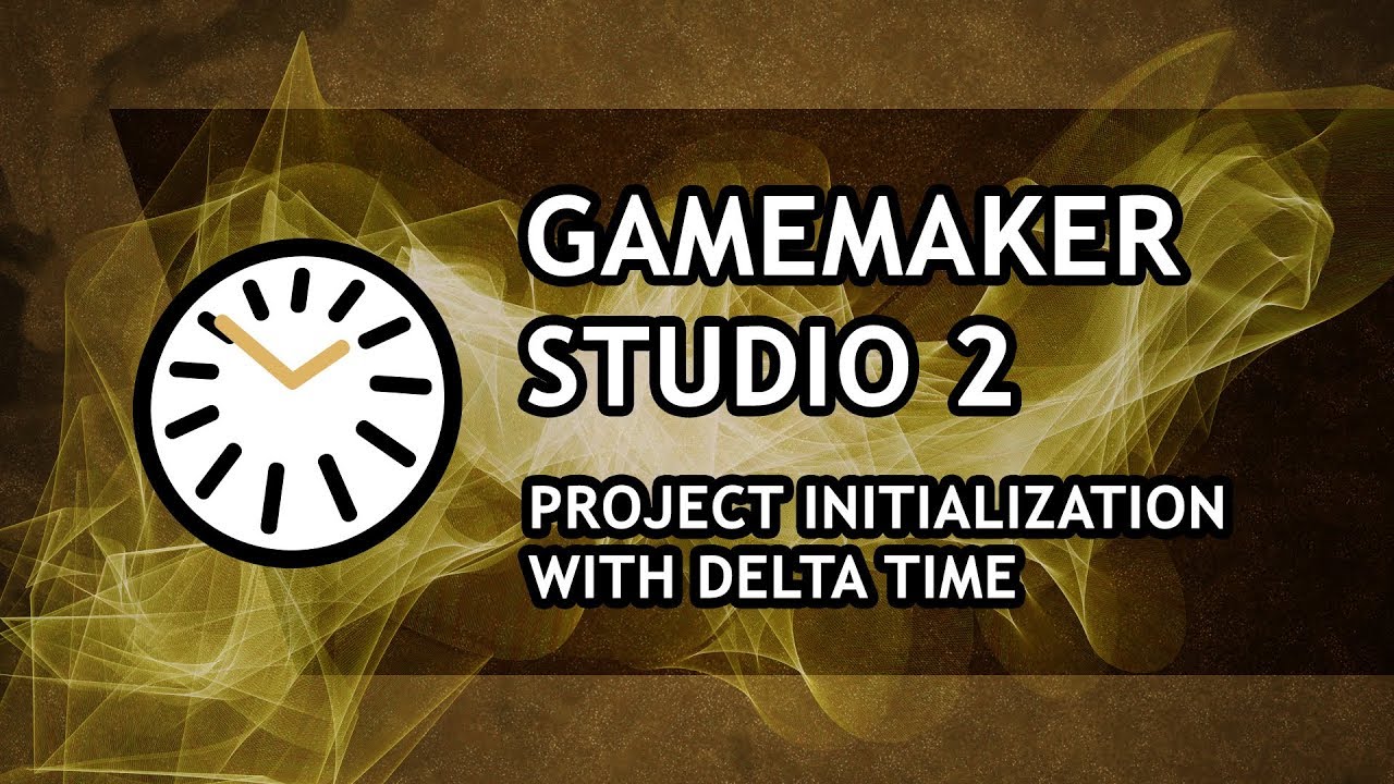 GameMaker Studio 2 Tutorial [ADVANCED] - Project Initialization with Delta Time - [Episode #1]