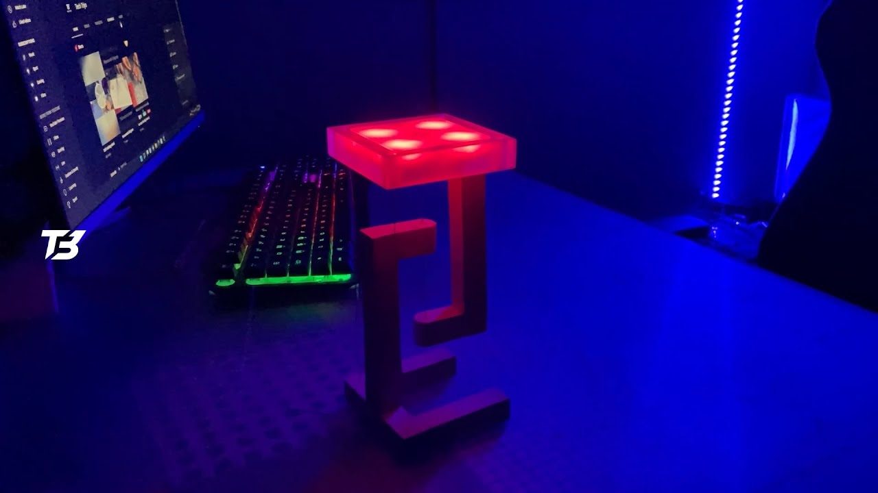 Anti gravity night lamp