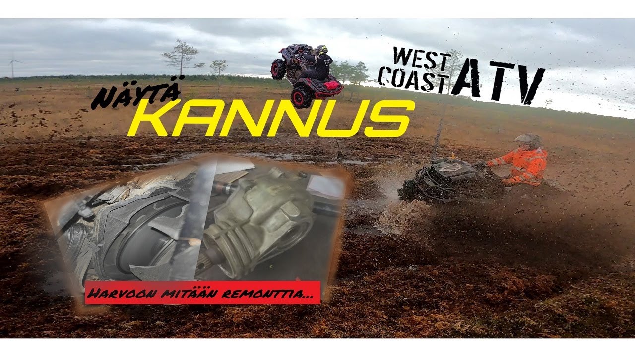 Retki Kannukseen - Ei reissua ilman remonttia . | WestCoastATV