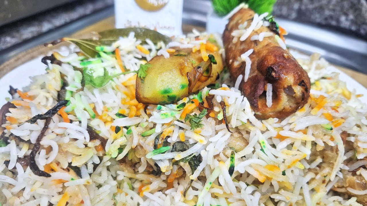 Authentic Bohri Malai Seekh Biryani #viralbiryani #Ramzanspecial #livecooking #trending #live #foral